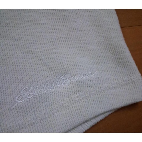 Mens Nwt Eddie Bauer Double Knit Crewneck Thermal Top‎ Shirt - Picture 7 of 8